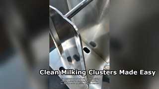酪農場用ステンレス製搾乳クラスターホルダー