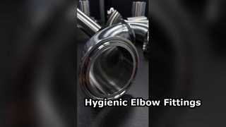 Sanon 45 度エルボトライクランプ継手