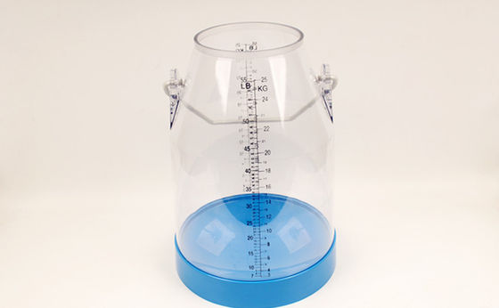 良い価格 透明なポリカーボネートバケツ 32リットルのヤギミルクバケツ オンライン