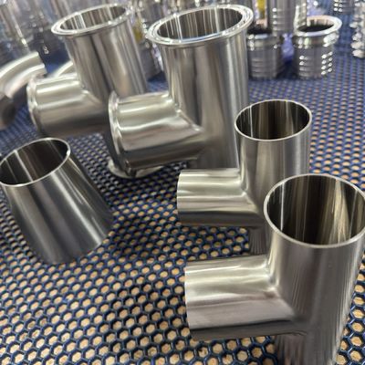 良い価格 衛生衛生 SS316L Tee ウェルド 食品級 バイオ加工 製薬 ASME BPE フィッティング オンライン
