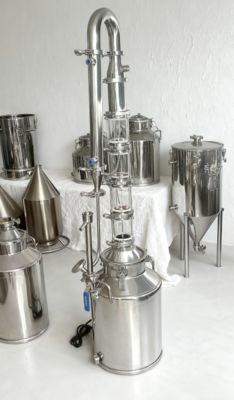 良い価格 50L 100L 200L Small Whisky/rum/spirits/ethanol Alcohol Processing Machine Home Electric Heating Distiller オンライン